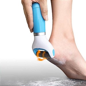 Lixa de pé esfoliador e removedor de calos eletronico lixa pe portatil pe de cu
