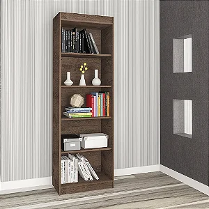 Estante Livreiro com 5 Nichos Sapiranga - Atualle