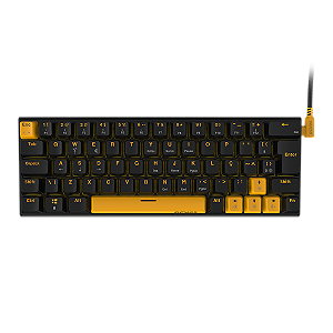 Teclado Mecanico 60% Pcyes Kuromori - Voyager Edition - Switch Red