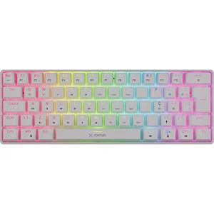 Teclado Mecânico Fortrek Gravity Air Compact Wireless Branco