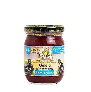 Geleia de Amora Zero Açúcar 200g