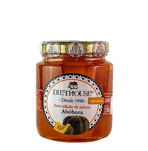 Doce de Abóbora em Calda Artesanal Zero Açúcar 250g