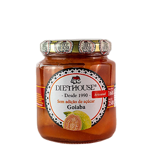 Doce Artesanal de Goiaba em Calda Zero Açúcar 250g