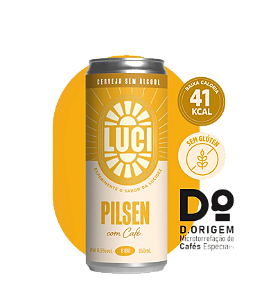 Cerveja Pilsen com Café Luci 355ml