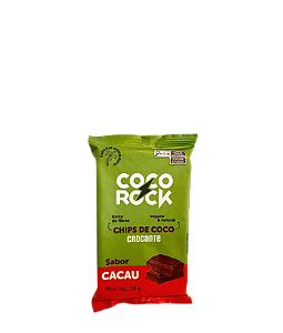 Chips de Coco com Cacau 100% Natural 20g