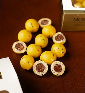 Drágea de Maracujá com Chocolate Amargo Zero Açúcar 80g