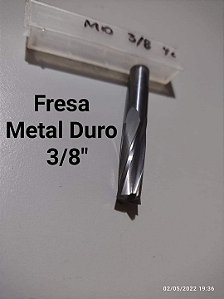 Fresa Metal Duro 3/8" sem cobertura 4c