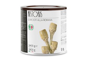 ALCACHOFRAS ALLA ROMANA COM CAULE  -2,4 KG