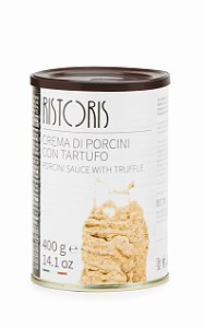 CREME PREPARADO DE COGUMELOS PORCINI E TRUFA BRANCA  - 400G