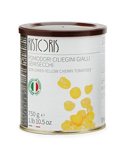 TOMATES CEREJA AMARELOS SEMI-SECOS EM OLEO - 750 G