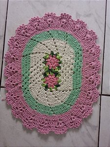 Tapete de crochê