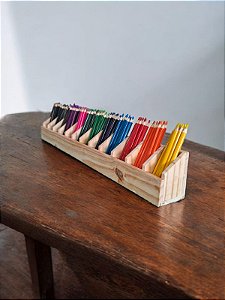 ORGANIZADOR PORTA LAPIS 12 CORES 85CM