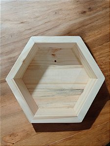 BANDEJA HEXAGONAL 22X25X6,5CM