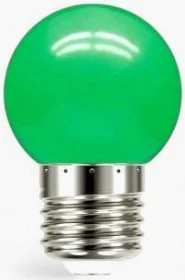 LAMPADA LED BOLINHA 3W 127V VERDE REF 1230-GALAXY