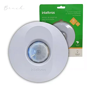 SENSOR PRESENCA TETO 360-INTELBRAS