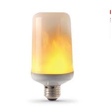 LAMPADA LED EFEITO CHAMA 9W 1800K E2751-HITEC