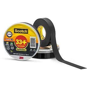 FITA ISOLANTE 19MMX20M 33+SCOTCH PRETA REF HB004482483-3M