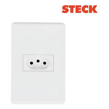 TOMADA EMBUTIR 10A HORIZONTAL REF 869260-STECK