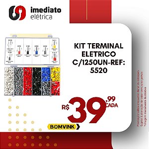 KIT TERMINAL ELETRICO C/1250UN-BOMVINK 5520