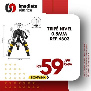 TRIPLE NIVEL 0.5MM RED BOM-6803