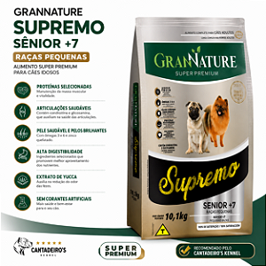 Grannature Supremo Senior +7 – Raças Pequenas (10,1kg)