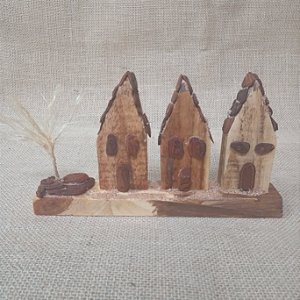 Trio de Casinhas para Decoração