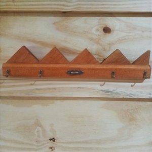 Porta Chaves (madeira maciça - eucalipto de reflorestamento) 45x4cm