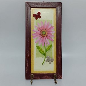 Suporte para Panos de Prato em mdf com Dois Ganchos