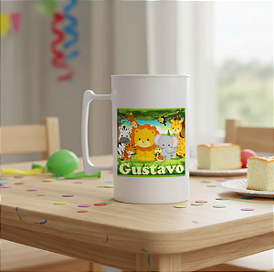 20 Adesivos Para Caneca em Vinil A Prova D'água 6 Cm