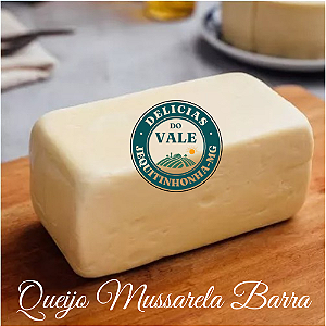 QUEIJO COZIDO BARRA - 100% Artesanal - Peso 1 Kg - Ingrediente: Leite Fresco, proteínas, lipídios, carboidratos, sais minerais, cálcio, vitaminas, entre elas A e B.