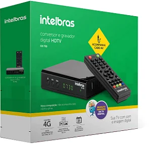 Conversor e Gravador Digital Intelbras CD730 HDTV com Gravador