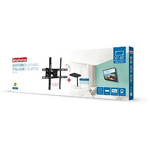Suporte ARTICULADO para TV LED, LCD, Plasma, 3D e Smart TV de 10” a 85”