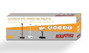 Suporte para Projetor de Teto Universal - Brasforma