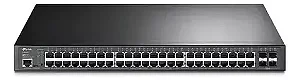 Switch TP-Link Gigabit 52 portas - 48 Portas POE TL-SG3452P 4 Portas SFP TP Link