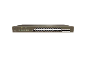 Switch IP-Com 24p 4 SFP gigabit Gerenciamento L2 G3328F