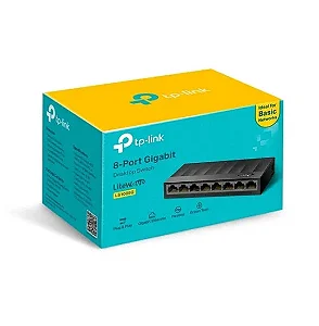 Switch TP-Link 8 portas Gigabit 10/100/1000 - LS1008G