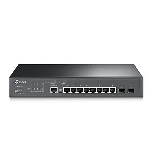 Switch Tp-link 8 Portas Giga + 2 Portas SFP TL-SG3210