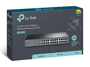 Switch TP-Link 24 Portas 10/100 Mbps TL-SF1024D