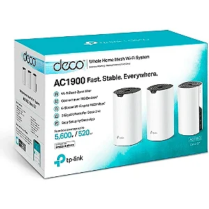Roteador wireless Mesh, Dual Band Gigabit, Deco S7, AC1900, Tp Link - CX 3 UN