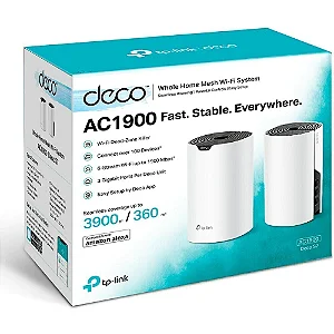 Roteador Wireless Mesh Deco S7 (2-pack) Dual Band Ac 1900