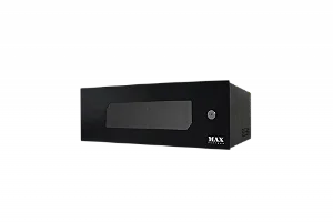 Mini Rack Economic Porta c/ Visor Acrílico Max Eletron 3u x 350mm