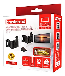 Suporte Universal para Tv Fixo Brasforma SBRU750