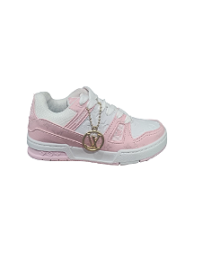 Tênis Infantil Louis Vuitton Rosa e Azul