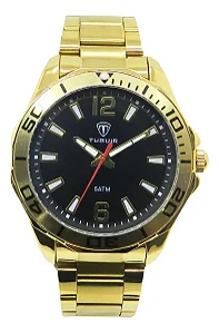 Relógio Masculino Tuguir Analógico TG173-3C Dourado e Preto
