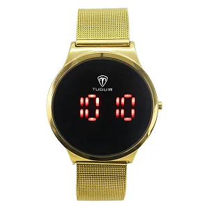 Relógio Feminino Tuguir Digital TG107 Dourado