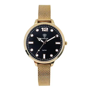 Relógio Feminino Tuguir Analógico TG227 Rose e Preto