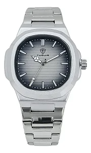 Relógio Unissex Tuguir Analógico 9218 Prata E Cinza