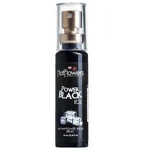 Power Black Ice Aromatizante Bucal Spray