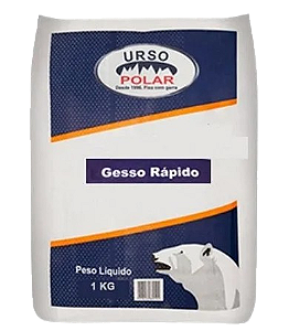 GESSO URSO POLAR RÁPIDO 1KG