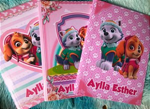 Caderno brochura capa dura